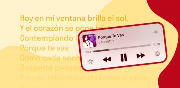 Porque te vas (Jeanette) — текст песни с переводом на русский язык